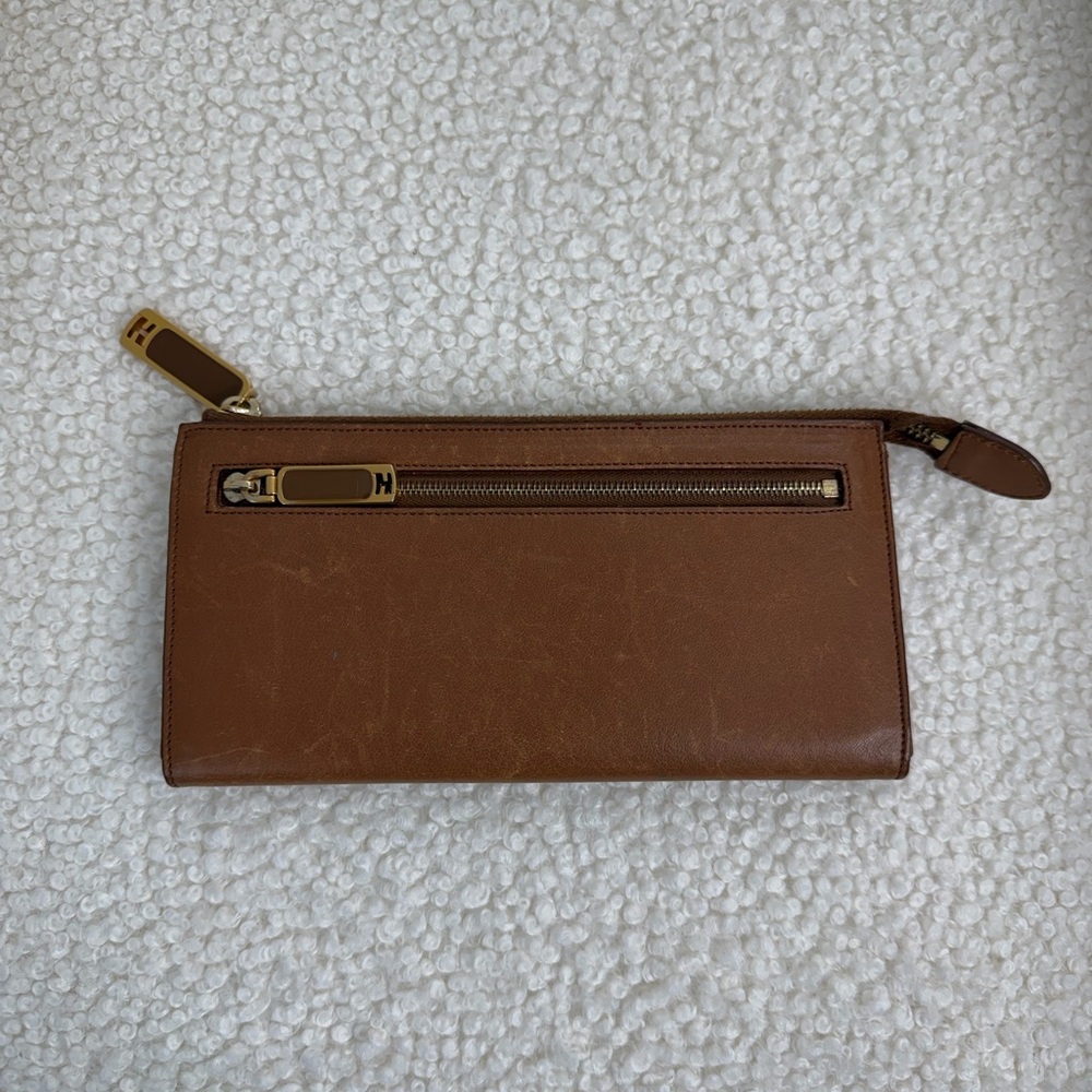 Vintage Leather women FENDI WALLET / AUTHENTIC